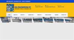 Desktop Screenshot of geaengineering.com